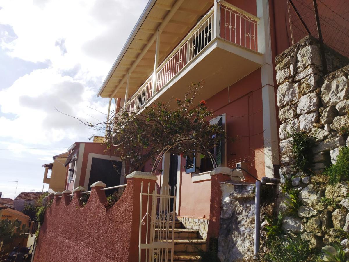 Traditional Panoramic Sea View House Lákones Esterno foto