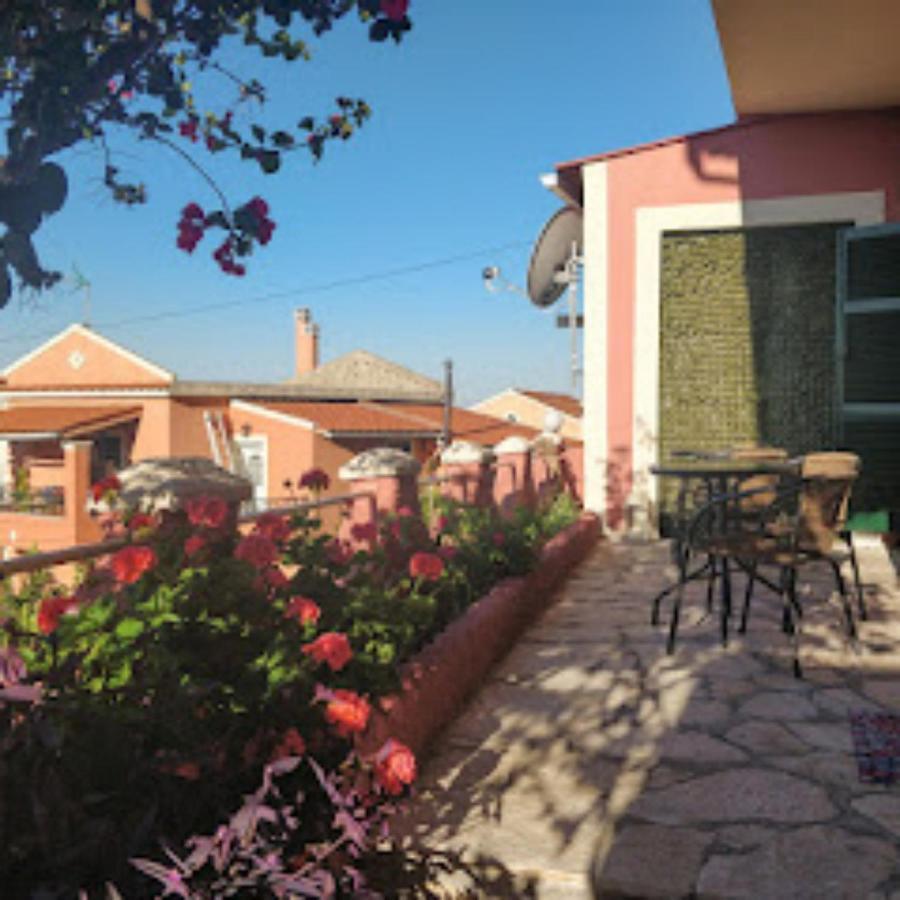 Traditional Panoramic Sea View House Lákones Esterno foto