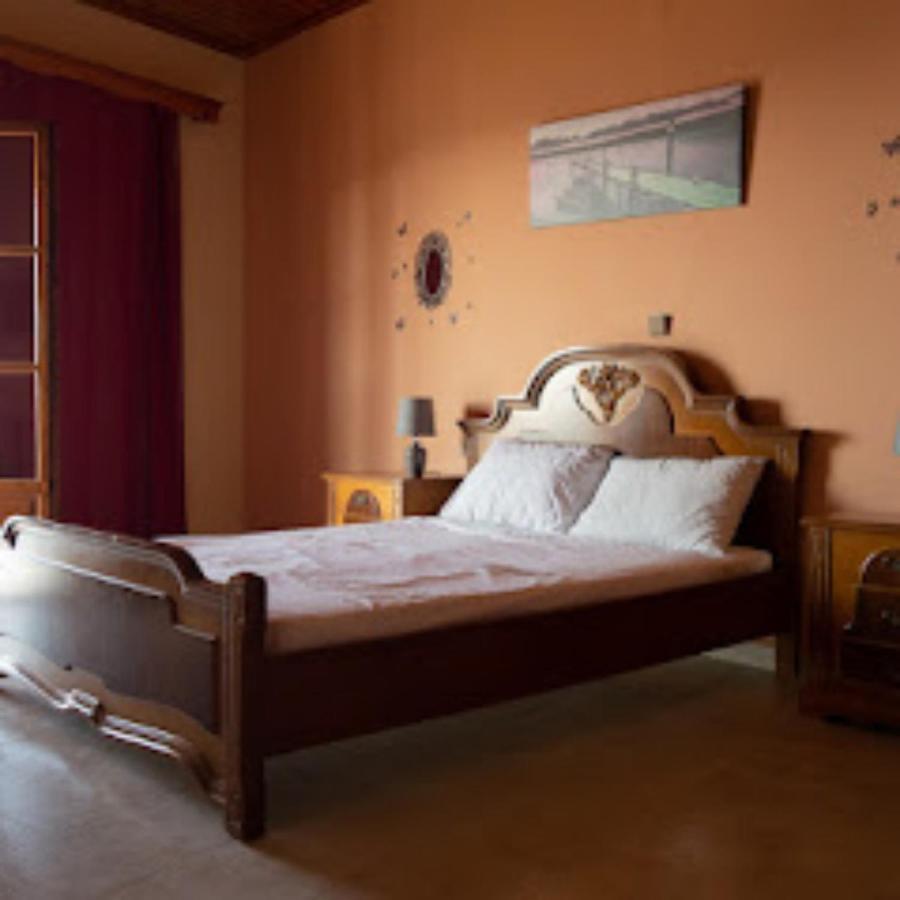 Traditional Panoramic Sea View House Lákones Esterno foto